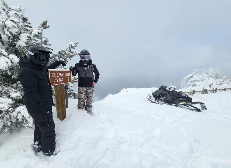 Picture 6 for Activity Bend: Guided Snowmobile Tours In National Volcanic Monument