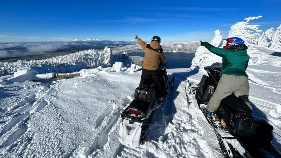 Bend: Guided Snowmobile Tours In National Volcanic Monument
