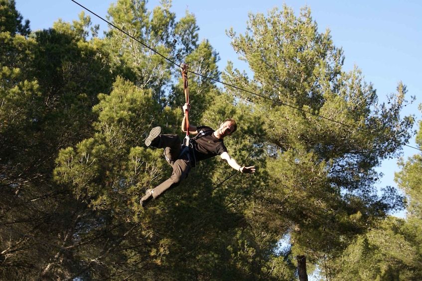 Picture 3 for Activity Mallorca: Adrenaline Tree Top Adventure Entry Ticket