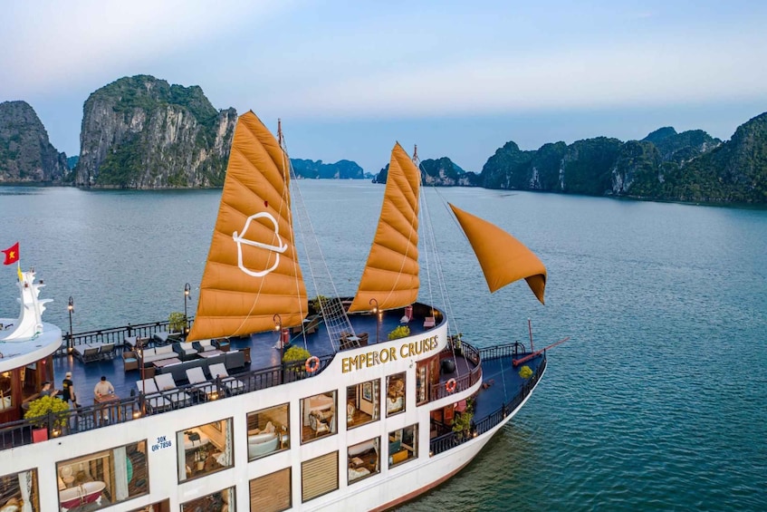 Picture 20 for Activity Halong Bay: 2 Days 1 Night Experience on Emperor Cruises