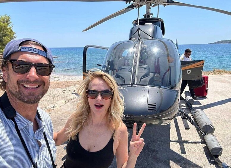 Picture 3 for Activity Kea: Private Helicopter Transfer to Athens