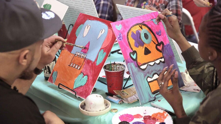 Denver: Puff Pass and Painting Class