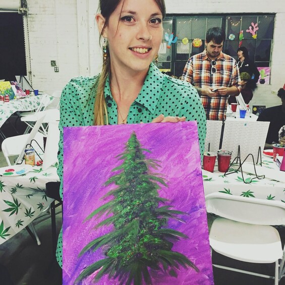 Picture 4 for Activity Denver: Puff Pass and Painting Class