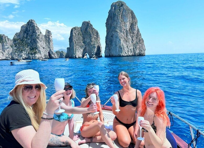 Amalfi: Private Capri and Amalfi Coast Cruise with Brunch