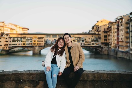 Florence: Classics Photoshoot with Ponte Vecchio Bridge