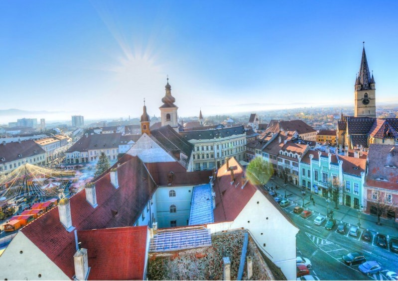 From Brasov: Private Sibiu and Balea Waterfall Day Trip