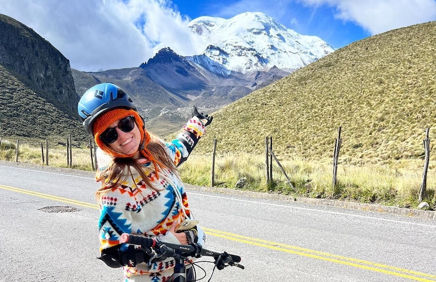 Picture 2 for Activity From Baños Chimborazo Volcan Biking and hiking tour & lunch