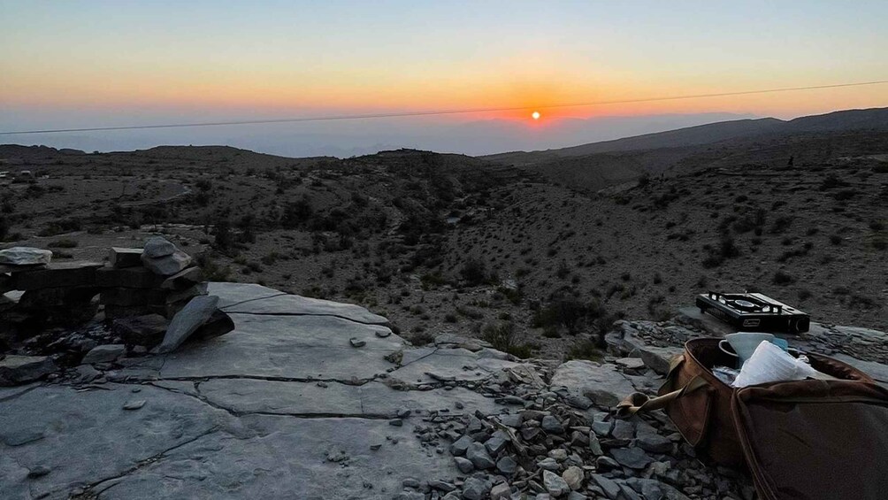 Picture 6 for Activity Nizwa Sunset Serenity: Omani Coffee and Dates at a Hilltop