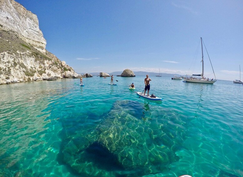 Picture 4 for Activity Cagliari: Stand Up Paddleboarding (SUP) Tour & Snorkeling