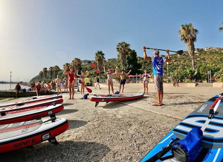 Picture 14 for Activity Cagliari: Stand Up Paddleboarding (SUP) Tour & Snorkeling