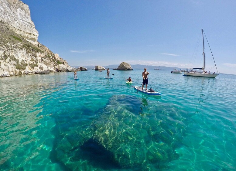 Picture 4 for Activity Cagliari: Stand Up Paddleboarding (SUP) Tour & Snorkeling