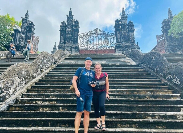 Hue sightseeing Royal Tombs , Citadel with Tour Guide