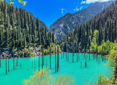 Almaty: Kolsai and Kaindy Lakes & Charyn Canyon 2-Day Tour