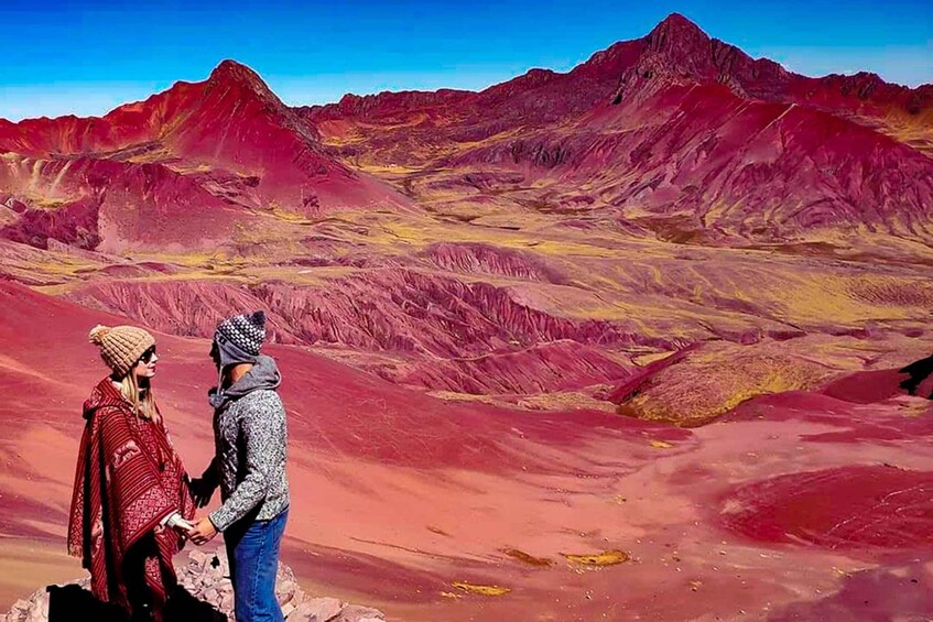 Picture 1 for Activity Cusco: Rainbow Mountain and Red Valley Trip with 2 Meals