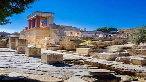 Heraklion: Tur Setengah Hari dengan Pemandu Istana Knossos