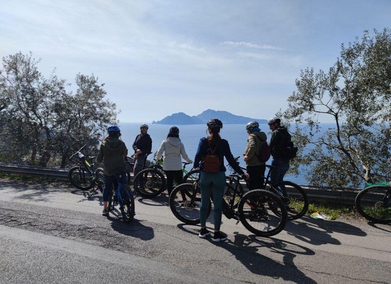 Picture 3 for Activity Sorrento Coast E-Bike Tour and Visit at Vinegar Cellar