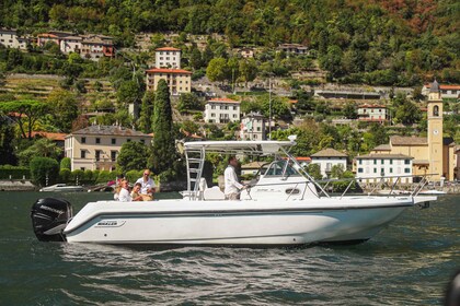 4 ore di tour privato in barca sul lago di Como