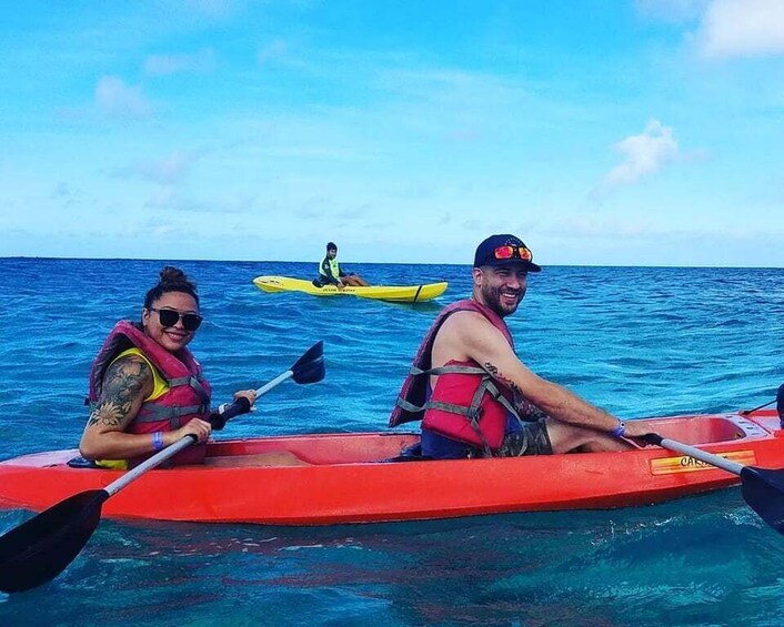 Picture 4 for Activity Aruba: Clear-Bottom Mangrove Forest Kayak Boat Tour