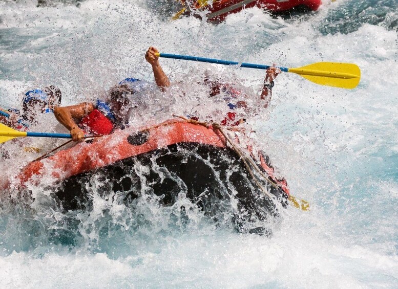 Picture 1 for Activity Pokhara: Seti Whitewater Guided Half Day Rafting Adventure