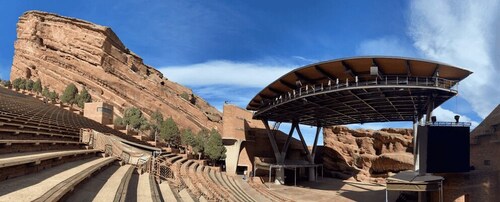 Fra Denver: Red Rocks Amphitheatre og Golden Driving Tour