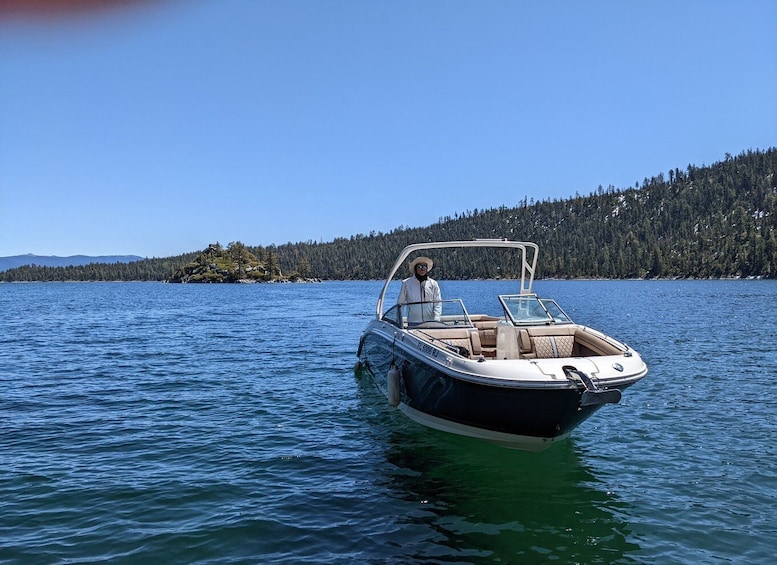 Picture 3 for Activity Lake Tahoe: Lakeside Highlights Yacht Tour