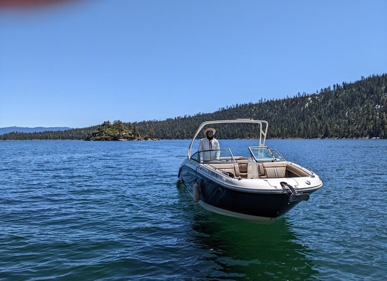 Picture 3 for Activity Lake Tahoe: Lakeside Highlights Yacht Tour