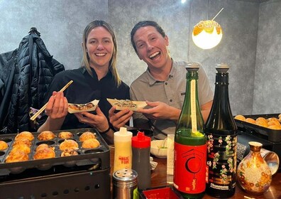 Osaka Sake Tasting with Takoyaki DIY