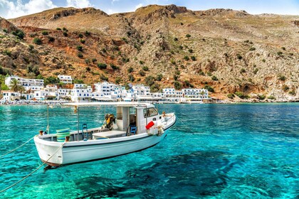 Kreta: Dagstur til Glyka Nera, Loutro og Sfakia