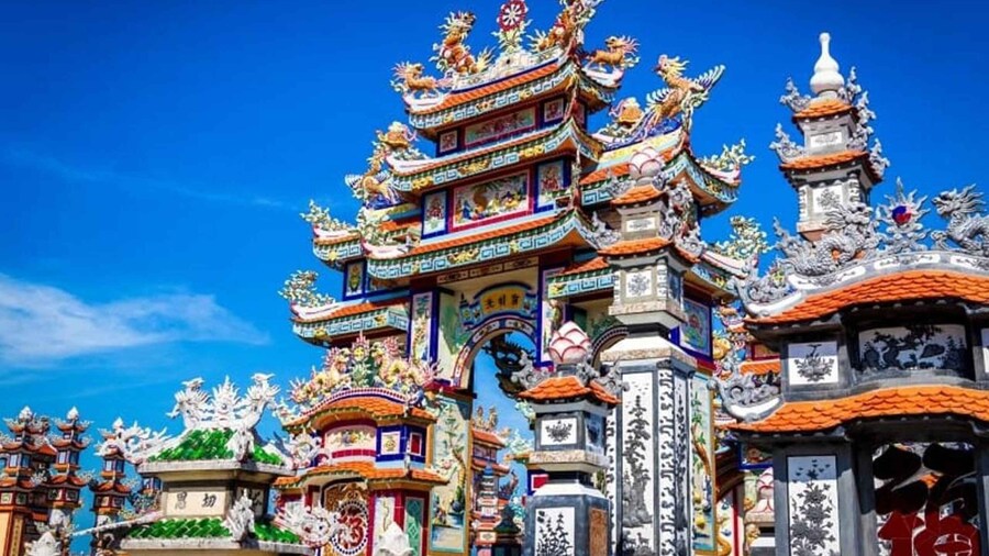 From Hue: Sightseeing Transfer to Hoi An & An Bang Cemetery