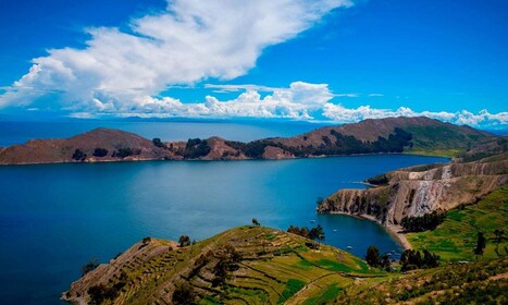 Vanuit La Paz: 2-daagse tour naar Isla del Sol & het Titicacameer