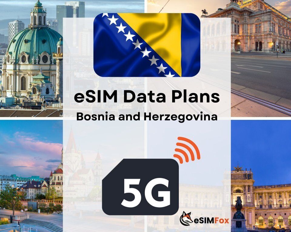 eSIM Bosnia and Herzegovina Data Plan highspeed