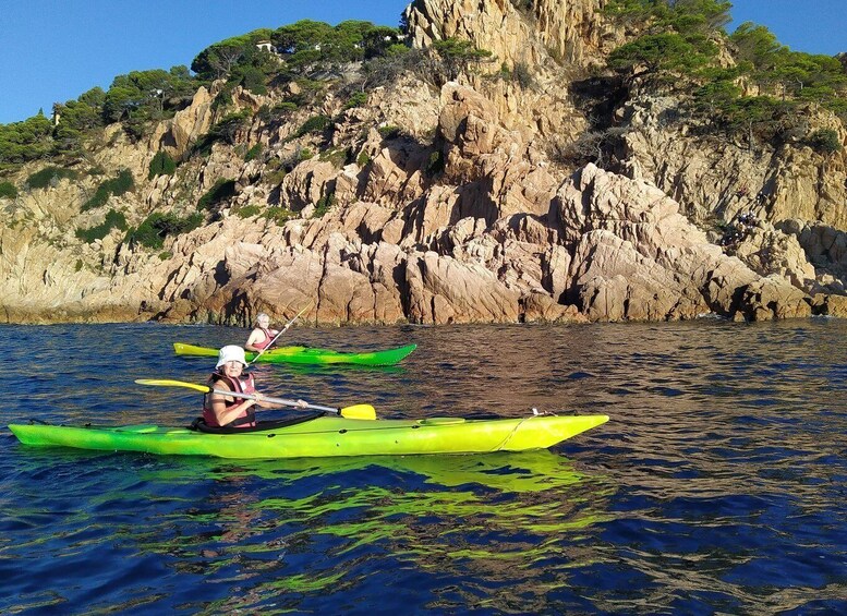 Picture 3 for Activity Sant Feliu de Guíxols: Morning Sea Kayak Tour