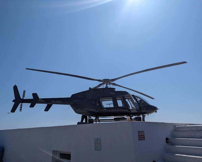 Picture 8 for Activity Sifnos: Private One-Way Helicopter Flight to Greek Islands