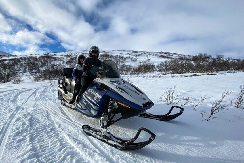 Snowmobile Tour by Lake Mývatn