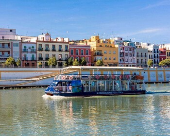 Seville: Panoramic Cruise, Hop-On-Hop-Off Bus & Walking Tour