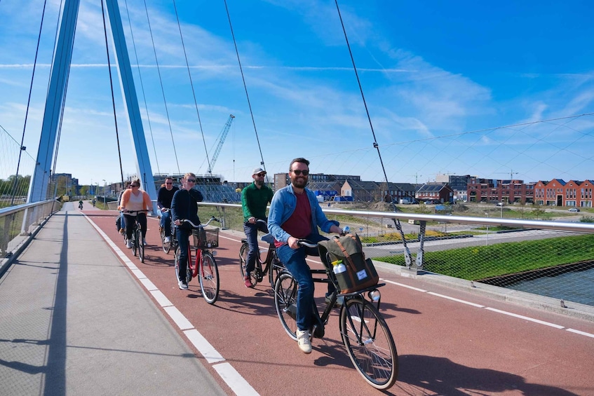 Picture 1 for Activity Utrecht: Guided Cycling Tour with Vegan Tastings & 2 Drinks