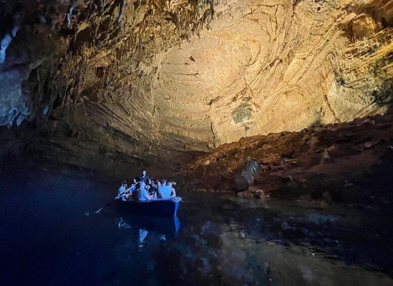 Picture 1 for Activity Argostoli: Melissani Lake, Drogarati Cave, and Myrtos Beach