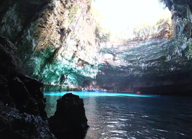 Picture 5 for Activity Argostoli: Melissani Lake, Drogarati Cave, and Myrtos Beach