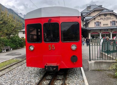 Excursión privada de un día a Ginebra al glaciar del Mont Blanc y a la cima...