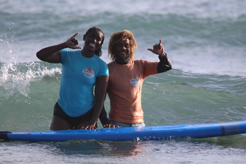 Picture 2 for Activity Cabarete: Surfing lesson at beautiful beach Playa Encuentro!