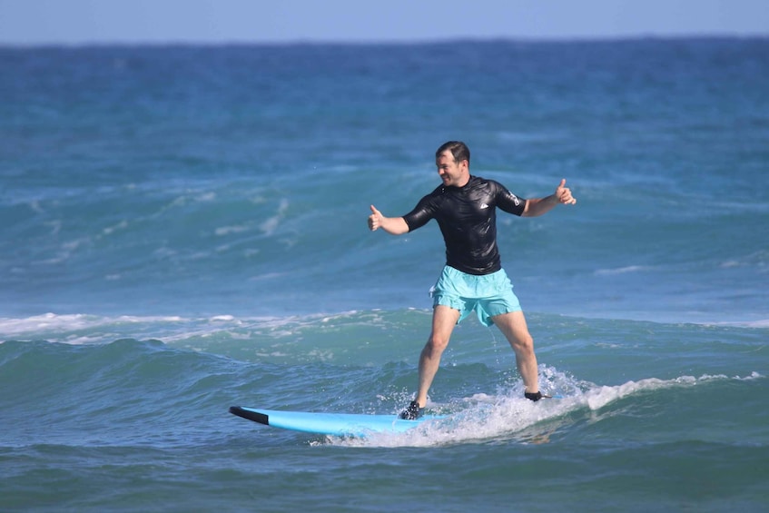 Picture 1 for Activity Cabarete: Surfing lesson at beautiful beach Playa Encuentro!