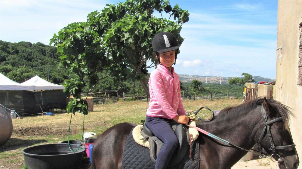 Picture 3 for Activity Sedini: horseback riding for children near Castelsardo