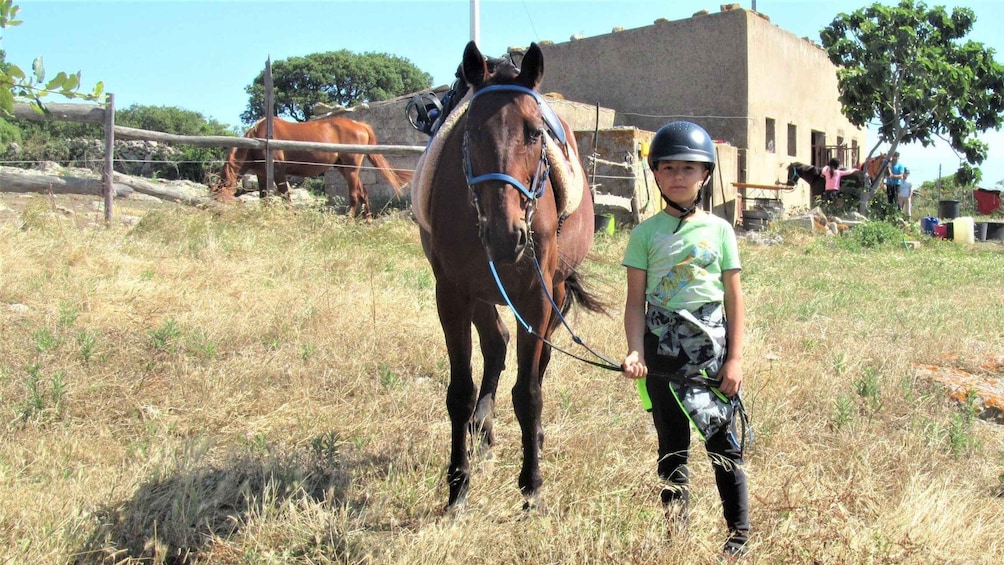 Picture 2 for Activity Sedini: horseback riding for children near Castelsardo