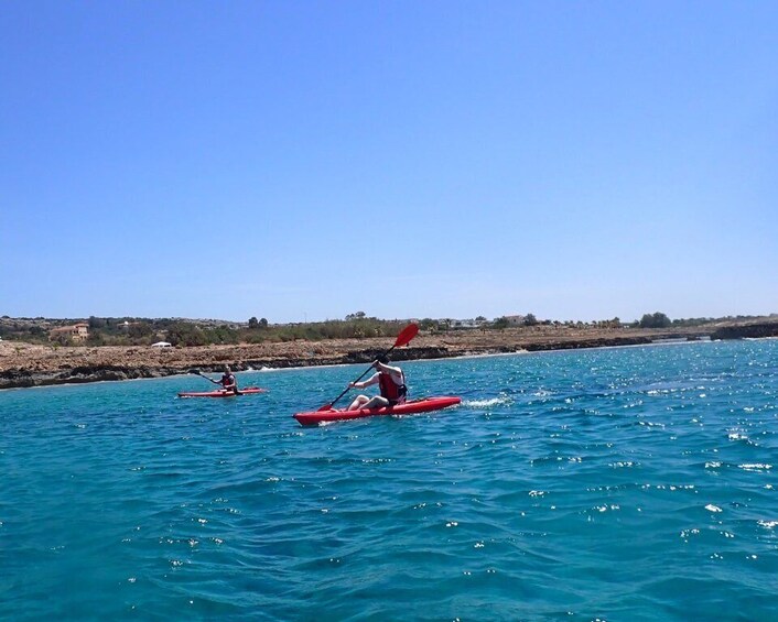 Picture 3 for Activity Agia Napa: Sea Caves Guided Kayaking