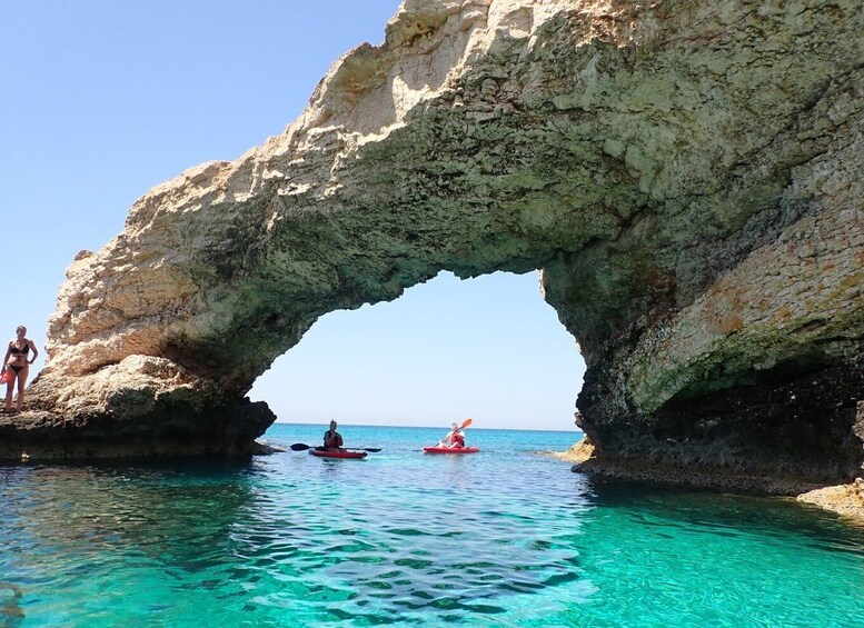 Agia Napa: Sea Caves Guided Kayaking Tour