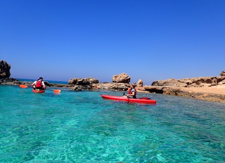 Picture 5 for Activity Agia Napa: Sea Caves Guided Kayaking