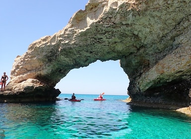 Agia Napa: Sea Caves Guided Kayaking