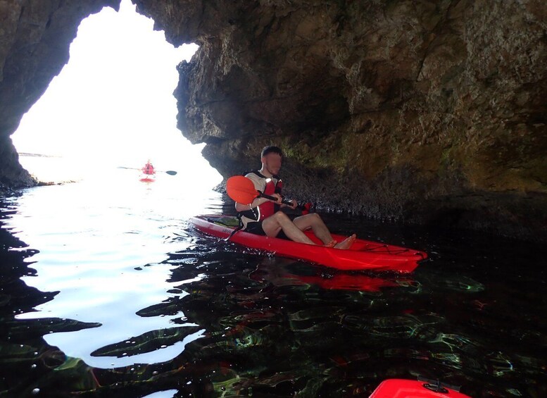 Picture 3 for Activity Agia Napa: Sea Caves Guided Kayaking Tour