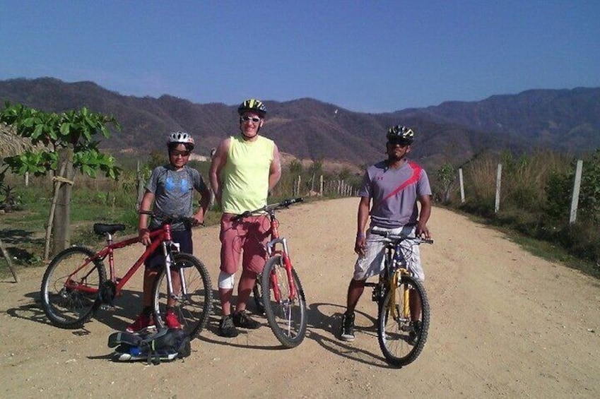 Part of the highway that will connect Oaxaca City with the Puerto Escondido Coast