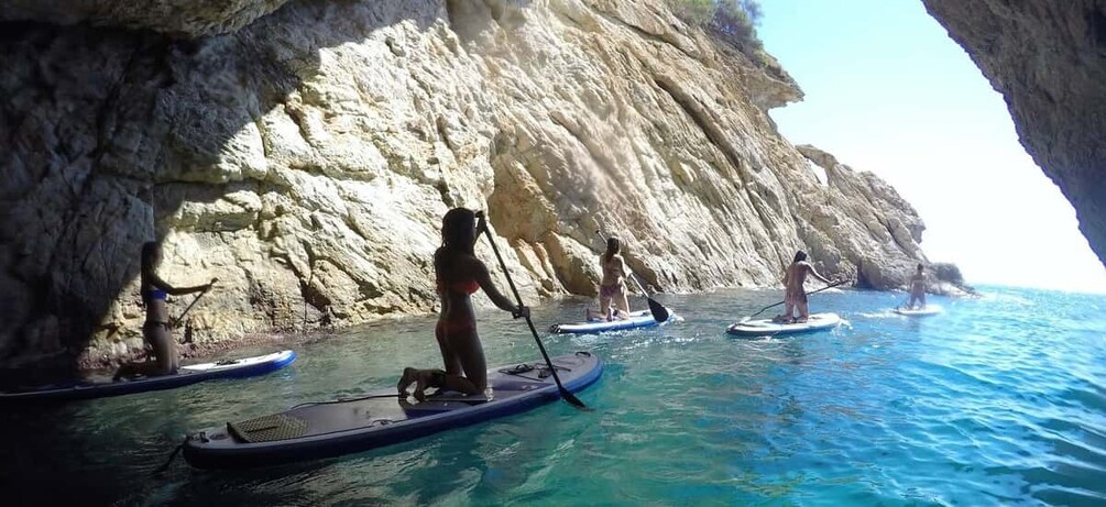 Picture 1 for Activity Tossa de Mar: Paddle Surfing and Cave Tour